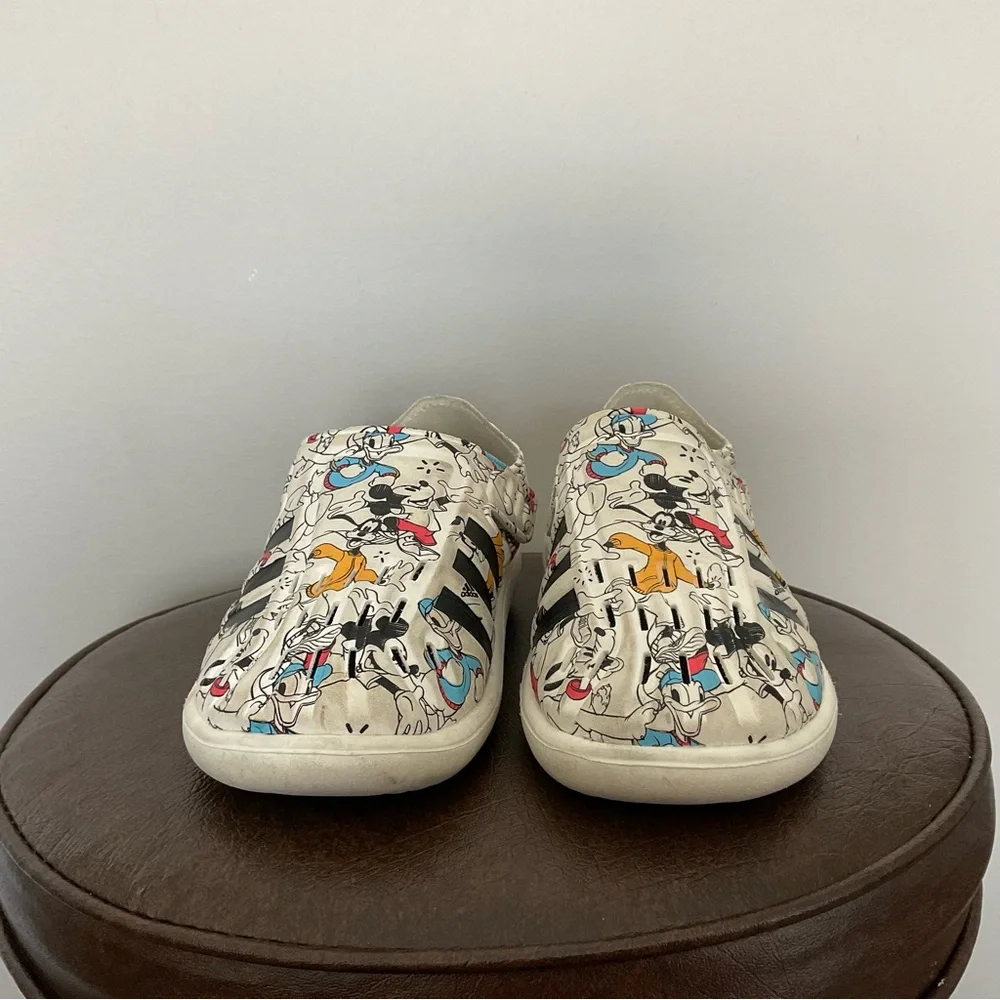 Adidas Disney White, Black Character Water Sandals Mickey Mouse Size 13